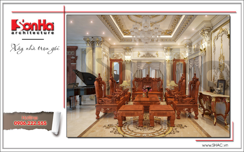 biệt thự 4 tầng tân cổ điển biệt thự 4 tầng tân cổ điển