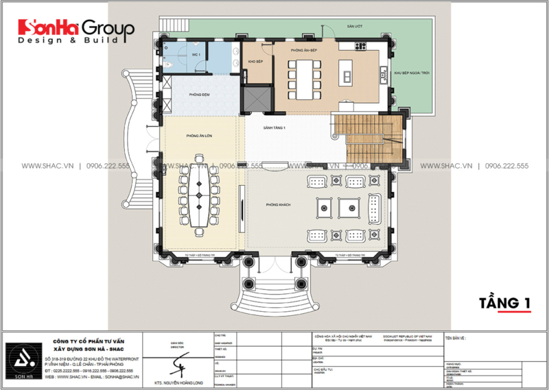 biệt thự 4 tầng tân cổ điển biệt thự 4 tầng tân cổ điển