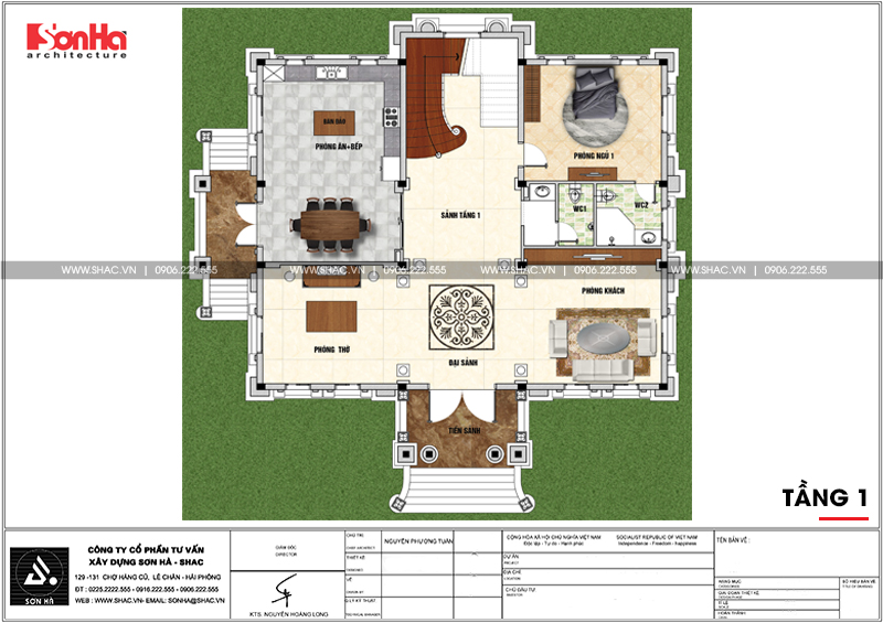 biệt thự 4 tầng tân cổ điển biệt thự 4 tầang tân cổ điển