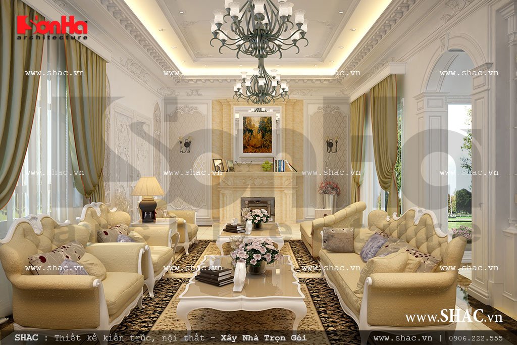 biệt thự 4 tầng tân cổ điển biệt thự 4 tầng tân cổ điển