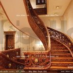 Cầu thang biệt thự đẹp sh btld 0012
