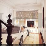 Gara để xe tầng 1 sh nop 0089