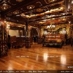 Nội thất phòng thờ được chạm khác tinh xảo sh btld 0012