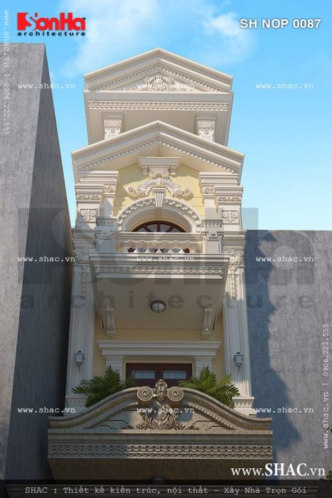 Hoa văn kiến trúc cho nhà phố sh nop 0087