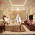 Không gian phòng ngủ ấm cúng và lãng mạn sh nop 0087