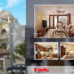 Nhà phố pháp 4 tầng mặt tiền 5m sh nop 0087