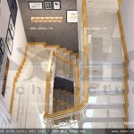 Mẫu thiết kế cầu thang nhà ống đẹp sh nod 0130