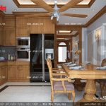 Nội thất bếp ăn bằng gỗ đẹp sh nop 0088