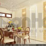 Nội thất bếp ăn sang trọng sh nop 0087