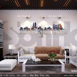 Nội thất phòng khách đơn giản sh nod 0132