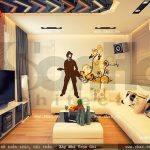 Phòng hát karaoke giải trí cho gia đình sh nod 0131