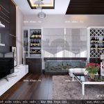 Phòng khách hiện đại và trẻ trung sh nod 0132