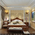 Phòng ngủ kiểu pháp nhẹ nhàng sh nop 0089