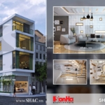 Nhà ống hiện đại hai mặt tiếp giáp đường sh nod 0130