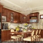 Thiết kế tủ bếp phòng ăn đẹp sh nop 0087