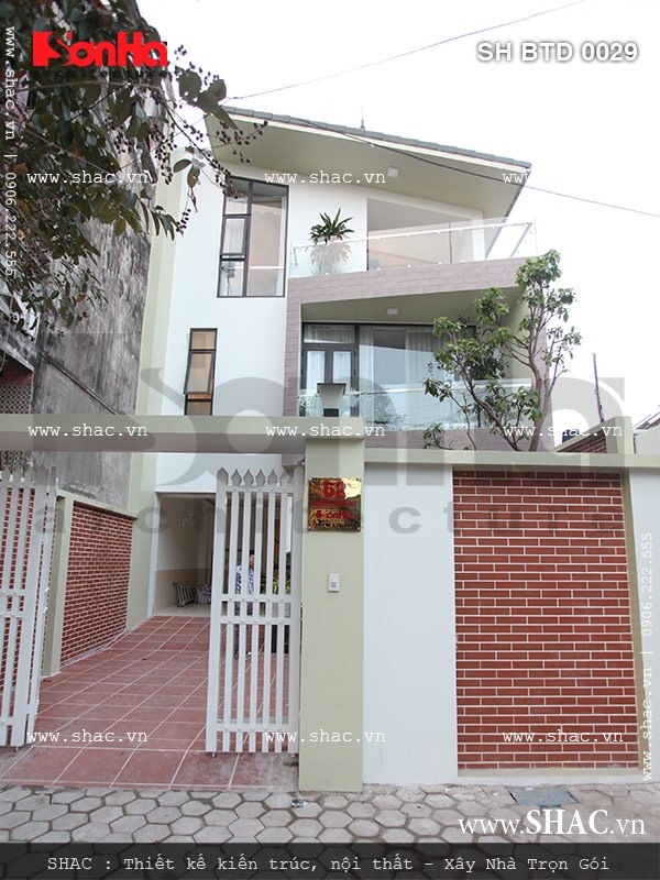 Xây biệt thự trọn gói tại nam định sh btd 0029