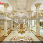 Thiết kế nội thất sảnh lễ tân khách sạn 5 sao tại Phú Quốc sh ks 0023