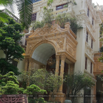 1 Ảnh thực tế biệt thự lâu đài tại hà nội sh btld 0021