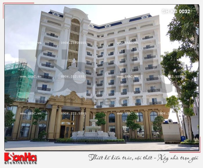 1 Ảnh thực tế kiến trúc khách sạn 5 sao tại phú quốc sh ks 0023