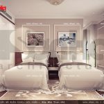 Thiết kế nội thất phòng ngủ lữ hành đôi khách sạn 5 sao tại Phú Quốc sh ks 0023