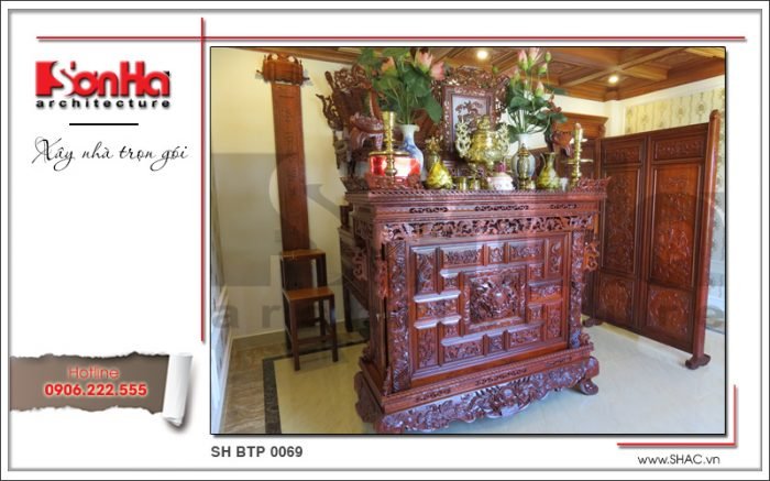 Biệt thự kiến trúc Pháp có thiết kế đẹp và rộng rãi – SH BTP 0069 11