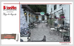 Ảnh thực tế nhà hàng cafe cổ điển Pháp tại Quảng Ninh sh bck 0035