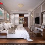 Thiết kế nội thất phòng ngủ 2 giường khách sạn 5 sao tại Phú Quốc sh ks 0023