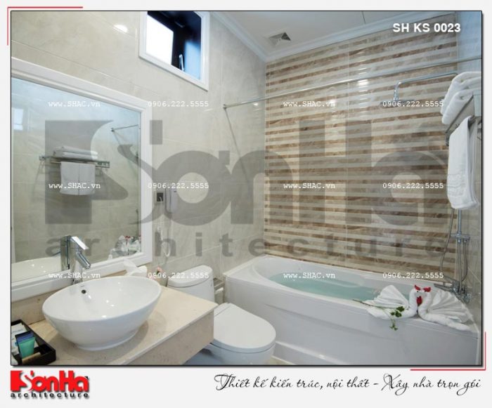 14 Mẫu nội thất phòng tắm căn deluxe garden view khách sạn 5 sao tại phú quốc sh ks 0023