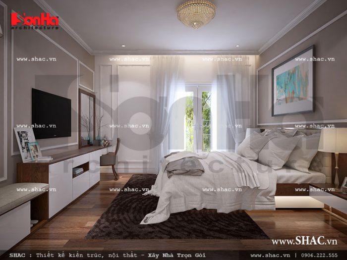 Thiết kế nội thất phòng ngủ 213 khách sạn 5 sao tại Phú Quốc sh ks 0023