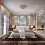 Thiết kế nội thất phòng ngủ 1 giường khách sạn 5 sao tại Phú Quốc sh ks 0023