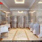 Thiết kế nội thất nhà vệ sinh điển hình khách sạn 5 sao tại Phú Quốc sh ks 0023