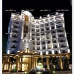 2 Ảnh thực tế ban đêm kiến trúc khách sạn 5 sao tại phú quốc sh ks 0023