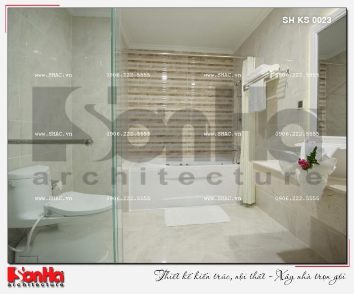 20 Mẫu nội thất phòng tắm căn suite sea view khách sạn 5 sao tại phú quốc sh ks 0023