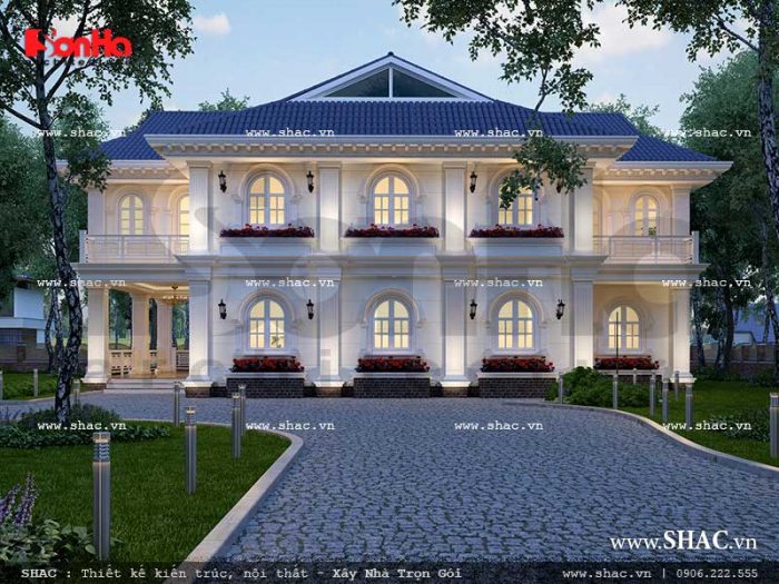 Thiết kế nhà bungalow 9P khách sạn 5 sao tại Phú Quốc sh ks 0023