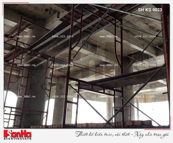 23 Ảnh thực tế thi công khách sạn 5 sao tại phú quốc sh ks 0023