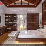 Thiết kế nội thất phòng bungalow khách sạn 5 sao tại Phú Quốc sh ks 0023