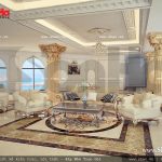 Thiết kế nội thất sảnh lễ tân khách sạn 5 sao tại Phú Quốc sh ks 0023