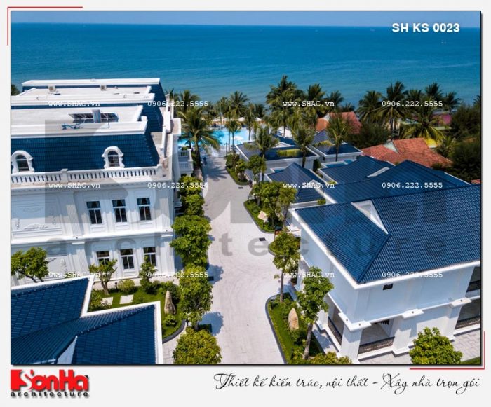 3 Thiết kế khuôn viên quần thể resort 5 sao đẹp tại phú quốc sh ks 0023