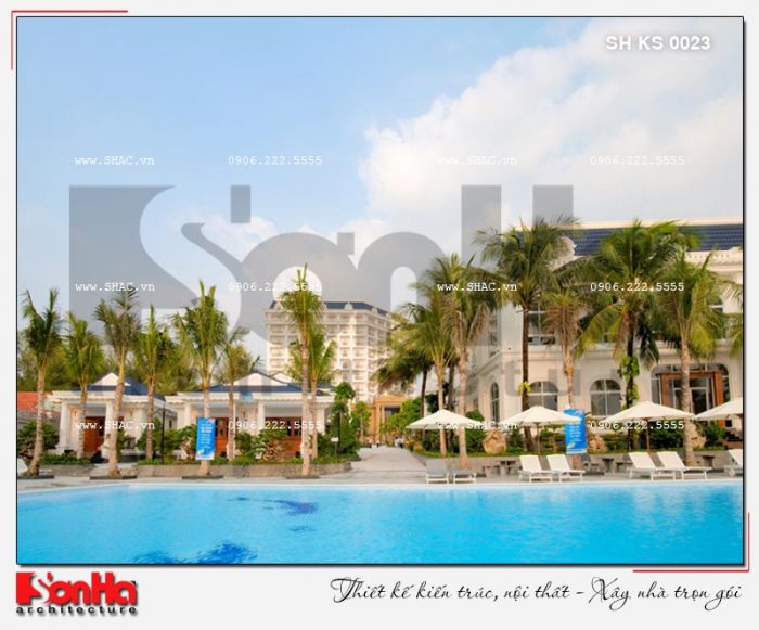 5 Thiết kế bể bơi nhân tạo quần thể resort 5 sao tại phú quốc sh ks 0023