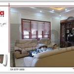 Biệt thự kiến trúc Pháp có thiết kế đẹp và rộng rãi – SH BTP 0069 19