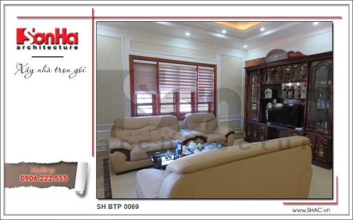 Biệt thự kiến trúc Pháp có thiết kế đẹp và rộng rãi – SH BTP 0069 8