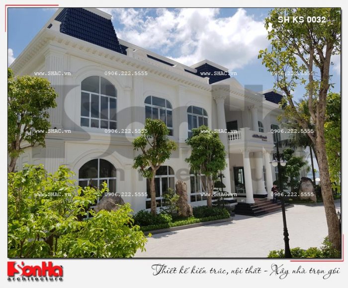 6 ảnh thực tế kiến trúc nhà hàng khách sạn 5 sao tại phú quốc sh ks 0023