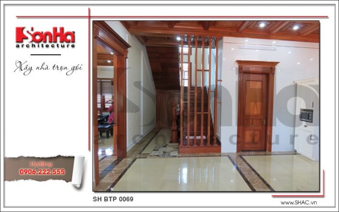 Biệt thự kiến trúc Pháp có thiết kế đẹp và rộng rãi – SH BTP 0069 7