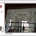 8 Ảnh thực tế thi công biệt thự lâu đài tại hà nội sh btld 0021