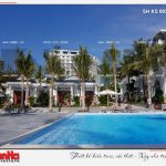 9 Ảnh thực tế khu bể bơi nhân tạo khách sạn 5 sao tại phú quốc sh ks 0023