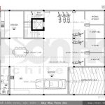 Bản vẽ mặt bằng tầng hầm của biệt thự sh btp 0071