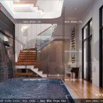 Bể bơi nhỏ trong nhà sh btd 0036