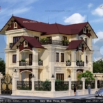 Biệt thự pháp cổ điển có thiết kế đẹp sh btp 0069