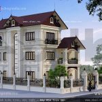 Biệt thự vuông 3 tầng sh btp 0069