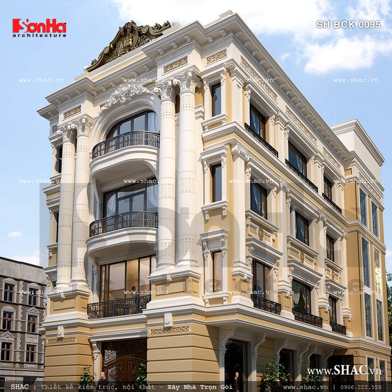 Hoa văn kiến trúc mang đậm phong cách châu âu Hoa văn kiến trúc mang đậm phong cách châu âu sh bck 0035